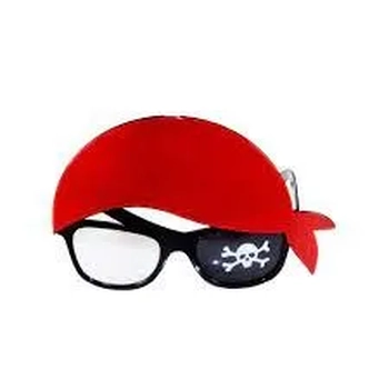 900223 OCULOS PLASTICO PIRATA