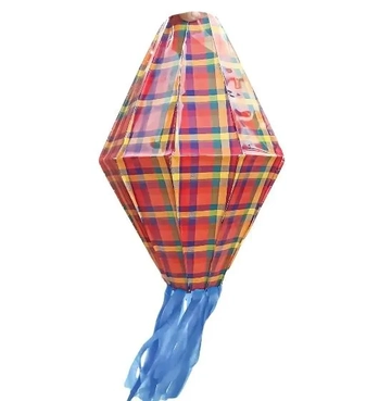 SJ00X BALAO JUNINO XADREZ  09CM