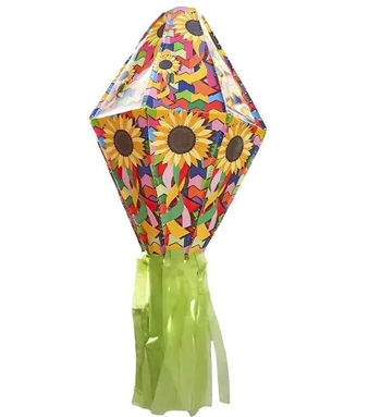 SJ0B BALAO JUNINO ESTAMPADO 14CM