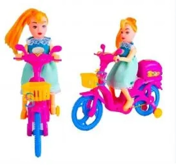 TK-1168 BRINQUEDO BONECA DE PLASTICO A CORDA