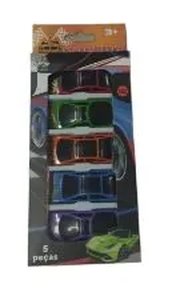 TK-AB4570 BRINQUEDO CARRINHO DE METAL C/5