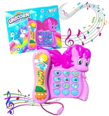 TK-AB6344 BRINQUEDO TELEFONE MUSICAL A PILHA