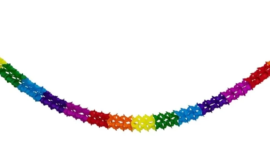 FJG2 GUIRLANDA REDONDA GRANDE COLORIDA 3M