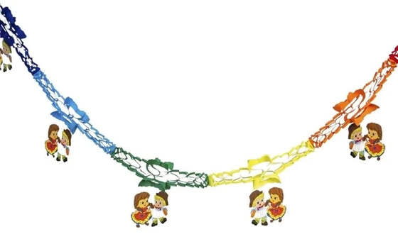 FJG23 GUIRLANDA CASAL JUNINO  2M