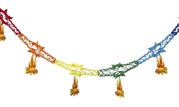 FJG24 GUIRLANDA FOGUEIRA JUNINA  2M