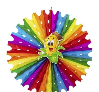 FJE13 CÍRCULO COLORIDO - MILHO 50CM