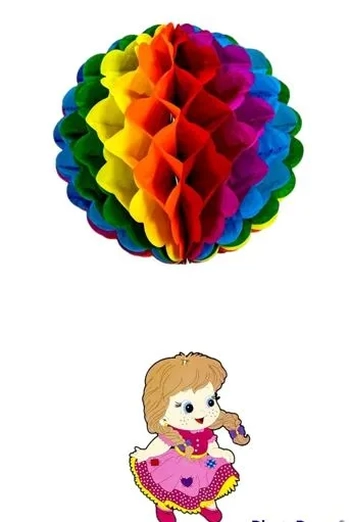 FJE14 ENFEITE BALAO - MENINA