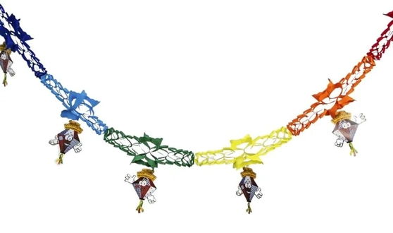 FJG26 GUIRLANDA BALÃO JUNINO  2M