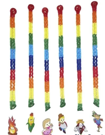 FJGV1 GUIRLANDA VERTICAL ARRAIA COMPRIMENTO