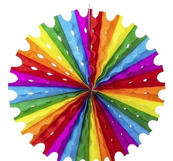 FJE1 ENFEITE CÍRCULO COLORIDO