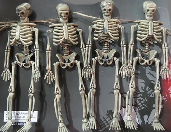 900184 ESQUELETO C/4 9,5CM