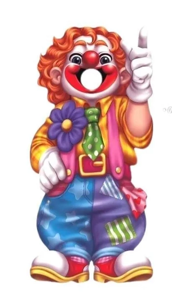 822 TOTEM PALHACO BOCAO