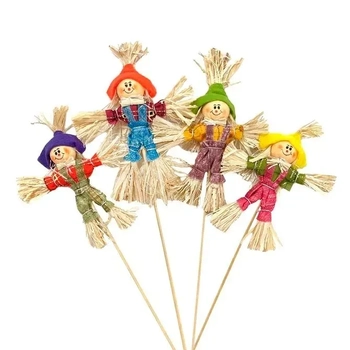 14503 ESPANTALHO DECORATIVO NO PALITO C/01