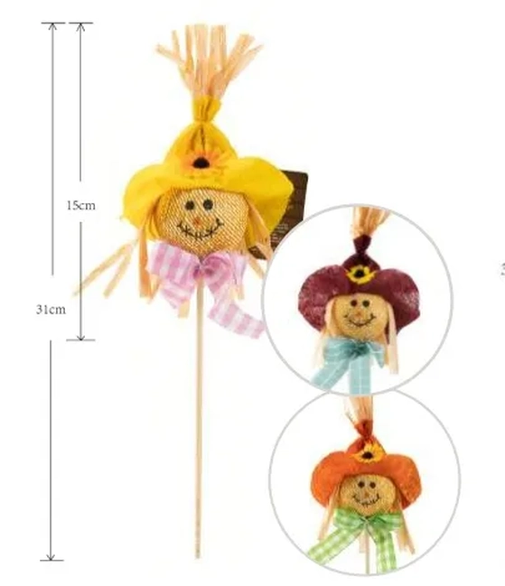 HJ048 ENFEITE JUNINO NO PALITO 31CM