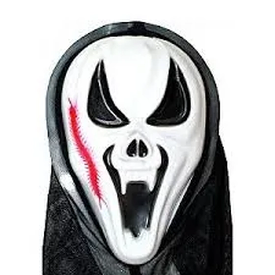 900233 MASCARA PLASTICA VAMPIRO C/ CAPUZ