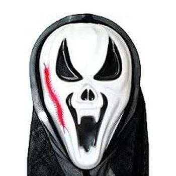 900233 MASCARA PLASTICA VAMPIRO C/ CAPUZ