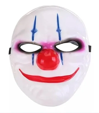 900258 MASCARA PLASTICA PALHACO