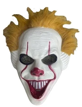 900259 MASCARA PLASTICA PALHACO