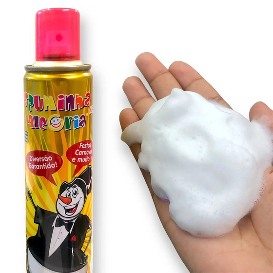 SA40/3011 ESPUMINHA NEVE ARTIFICIAL DA ALEGRIA 400ML CX C/24