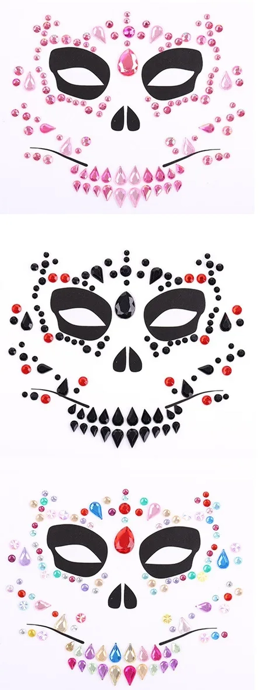 900230 ADESIVO FACIAL TEMA HALLOWEEN