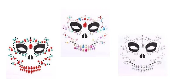 900231 ADESIVO FACIAL TEMA HALLOWEEN