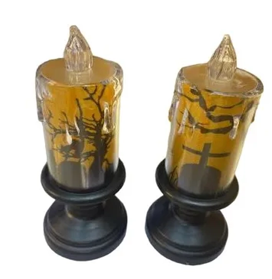 900325 VELA DE PLASTICO C/LUZ 13X5CM