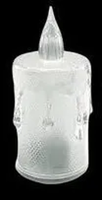 900327 VELA DE NATALINA C/LUZ  8X4CM