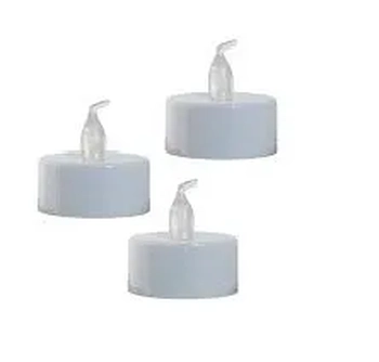 900330 VELA DE NATALINA C/LUZ 3X4CM