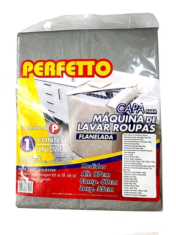 0104 CAPA DE MAQUINA FLANELADA PEQUENA