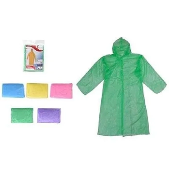 WX1261 CAPA DE CHUVA PLAST ADULTO