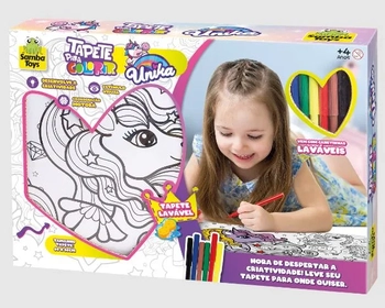 921 TAPETE PINTURA UNICORNIO