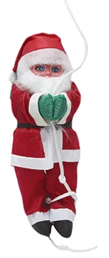 006 PAPAI NOEL PEQUENO NA CORDA