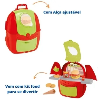 1402 MOCHILA HAPPY FOOD