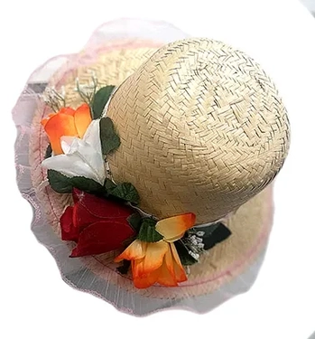 CHAPEU PALHA LUXO PEQUENO