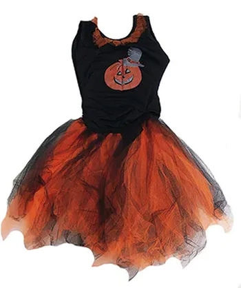 1686 FANTASIA BRUXA SAIA COLORIDA P/M/G