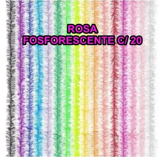 C13 MARABU LIGHT 50MM ROSA FLUORESCENTE C/20