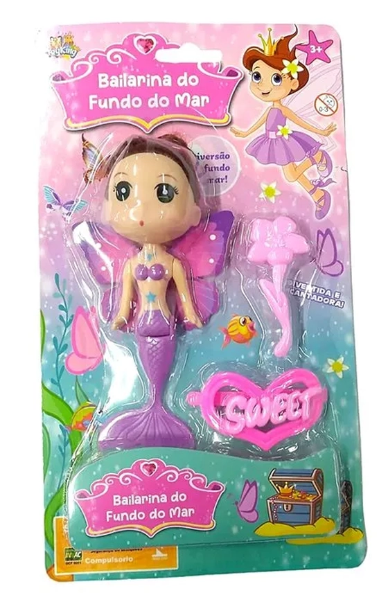 TK-AB5602 BONECA DE PLASTICO C/ ACESSORIOS