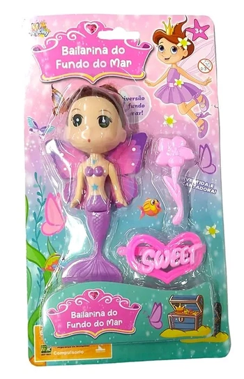 TK-AB5602 BONECA DE PLASTICO C/ ACESSORIOS