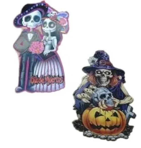 909912 PAINEL HALLOWEEN 36X21CM