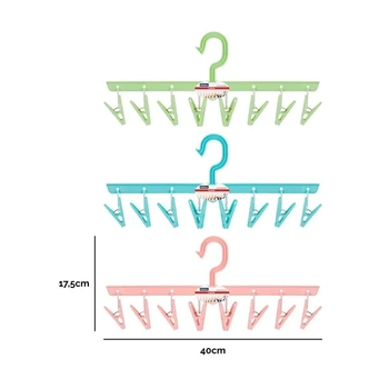 A60908 CABIDE COM 8 PRENDEDORES