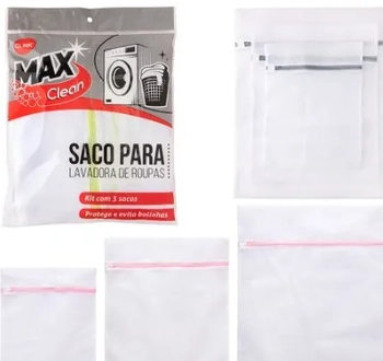 CK6301 KIT C/3 PCS SACO ZIPER LAVADORA