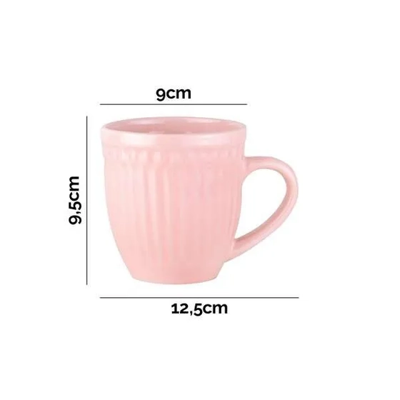 A61110 CANECA ATENAS 350 ML ROSA