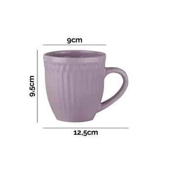 A61127 CANECA ATENAS 350 ML GRAFITE