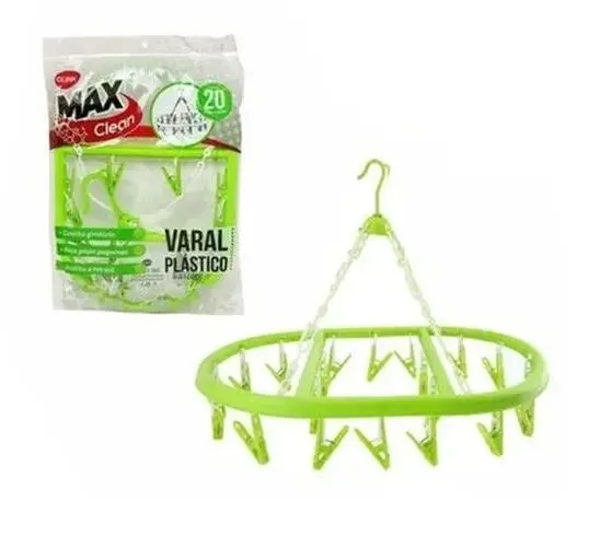 UAC053 CABIDE INF.VELUDO PLAST/METAL 5PCS 33CM