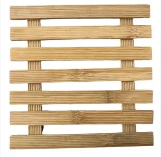 DPP-12 DESCANSO DE PANELA EM BAMBU 19X19CM