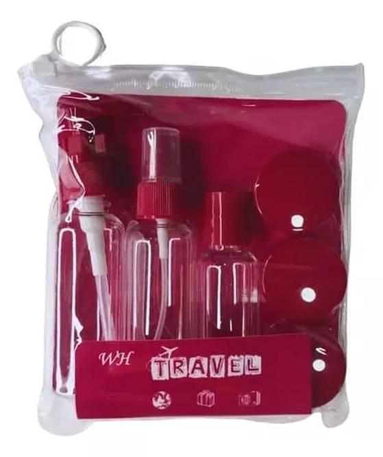 UBA023 FRASCO 7PÇS DE PLAST 19X19CM