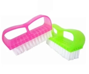 ULI094 MINI ESCOVA LIMP 2PÇS PLAS/NYLON 4,7X2CM