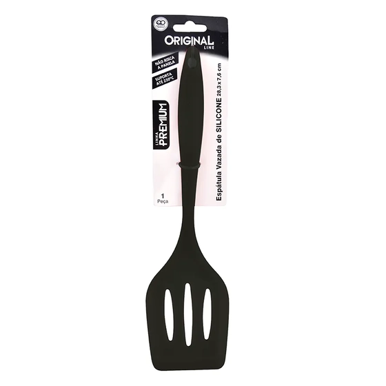 SL0614D ESPATULA VAZADA EM SILICONE PREMIUM