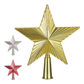 910648 ENFEITE PONTEIRA ESTRELA 20CM C/1