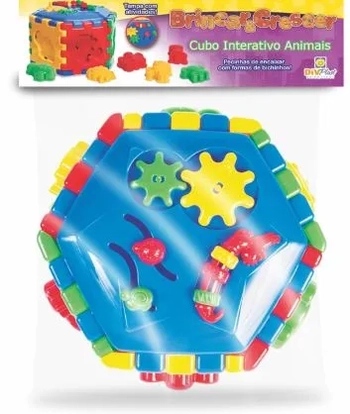 164 CUBO INTERATIVO ANIMAIS